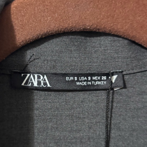 ZARA Gray Long Sleeve SHORTS JUMPSUIT - Picture 6 of 8